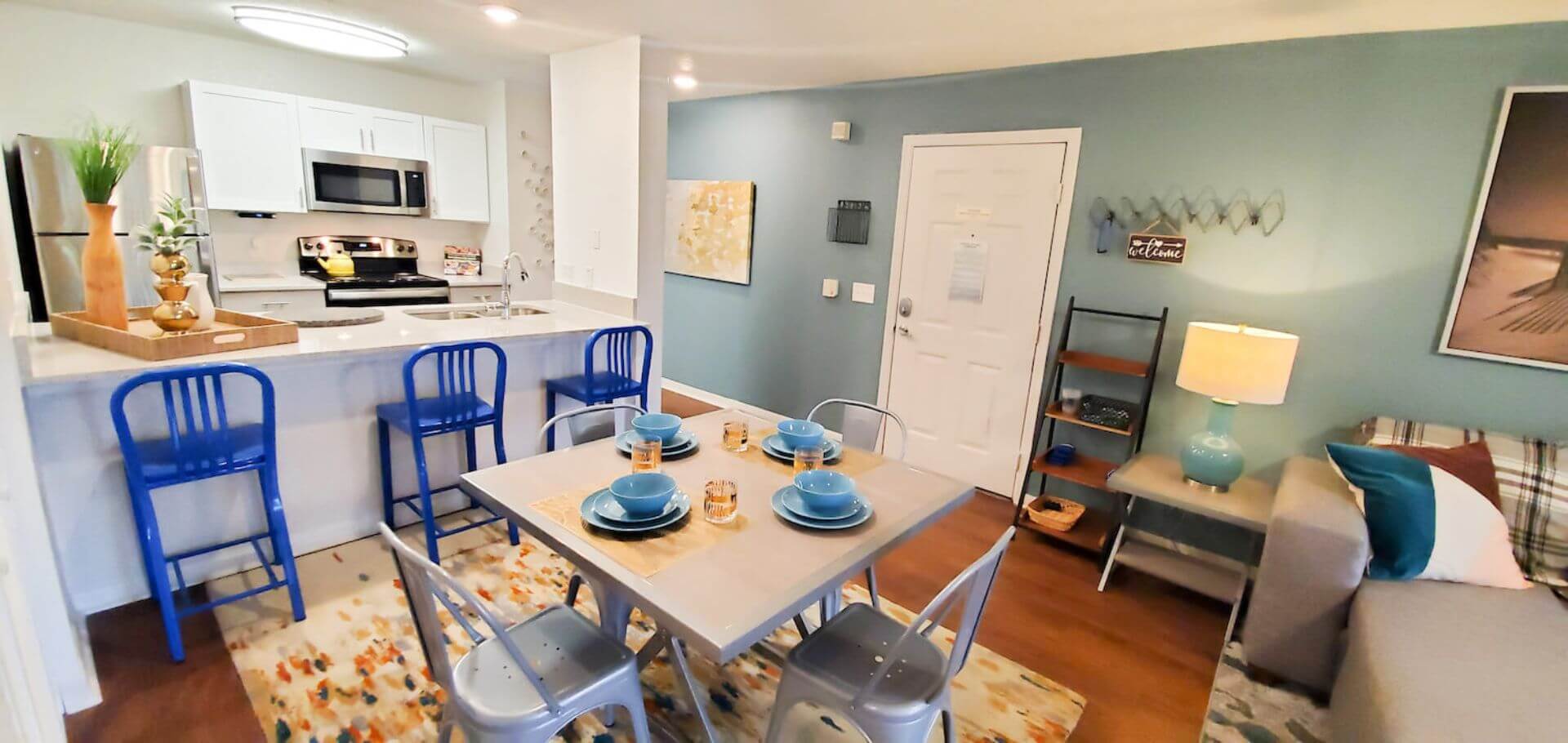 interior view of an apartment at northgate lakes